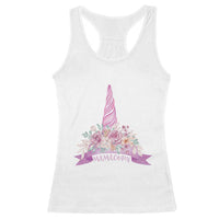 Cute Mamacorn Mother's Day Racerback Tank Top
