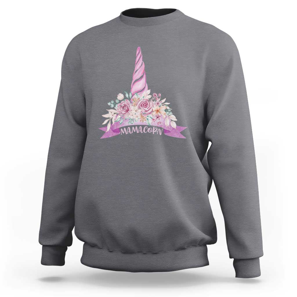 Cute Mamacorn Mother's Day Sweatshirt