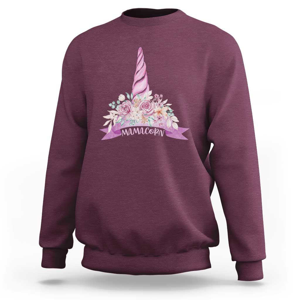 Cute Mamacorn Mother's Day Sweatshirt