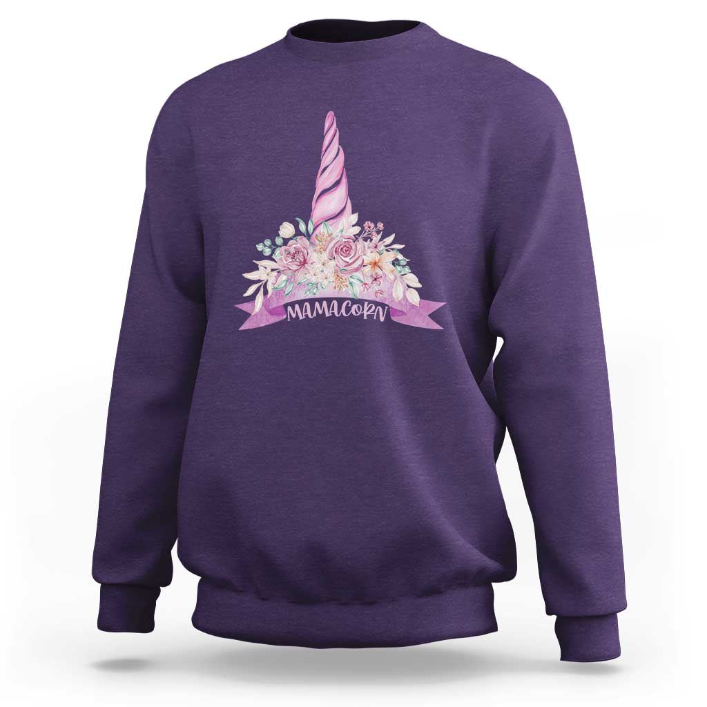 Cute Mamacorn Mother's Day Sweatshirt