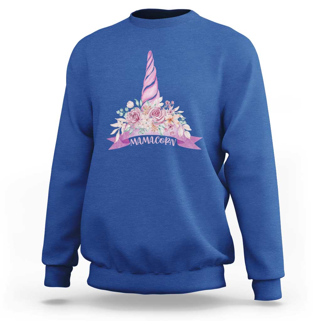 Cute Mamacorn Mother's Day Sweatshirt