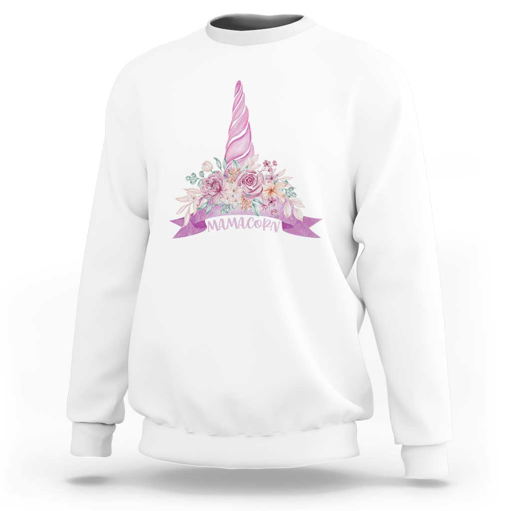 Cute Mamacorn Mother's Day Sweatshirt