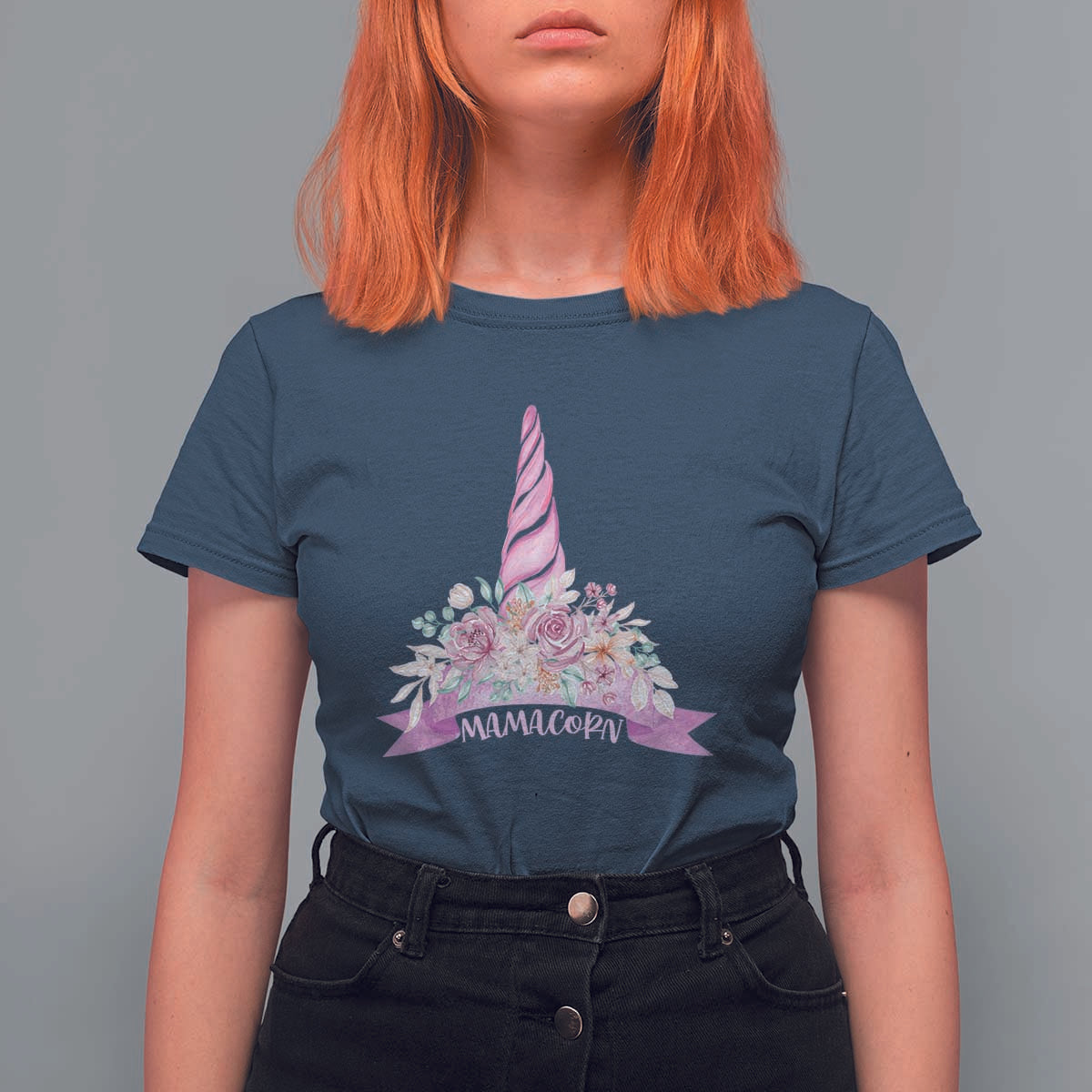 Cute Mamacorn Mother's Day T Shirt For Women