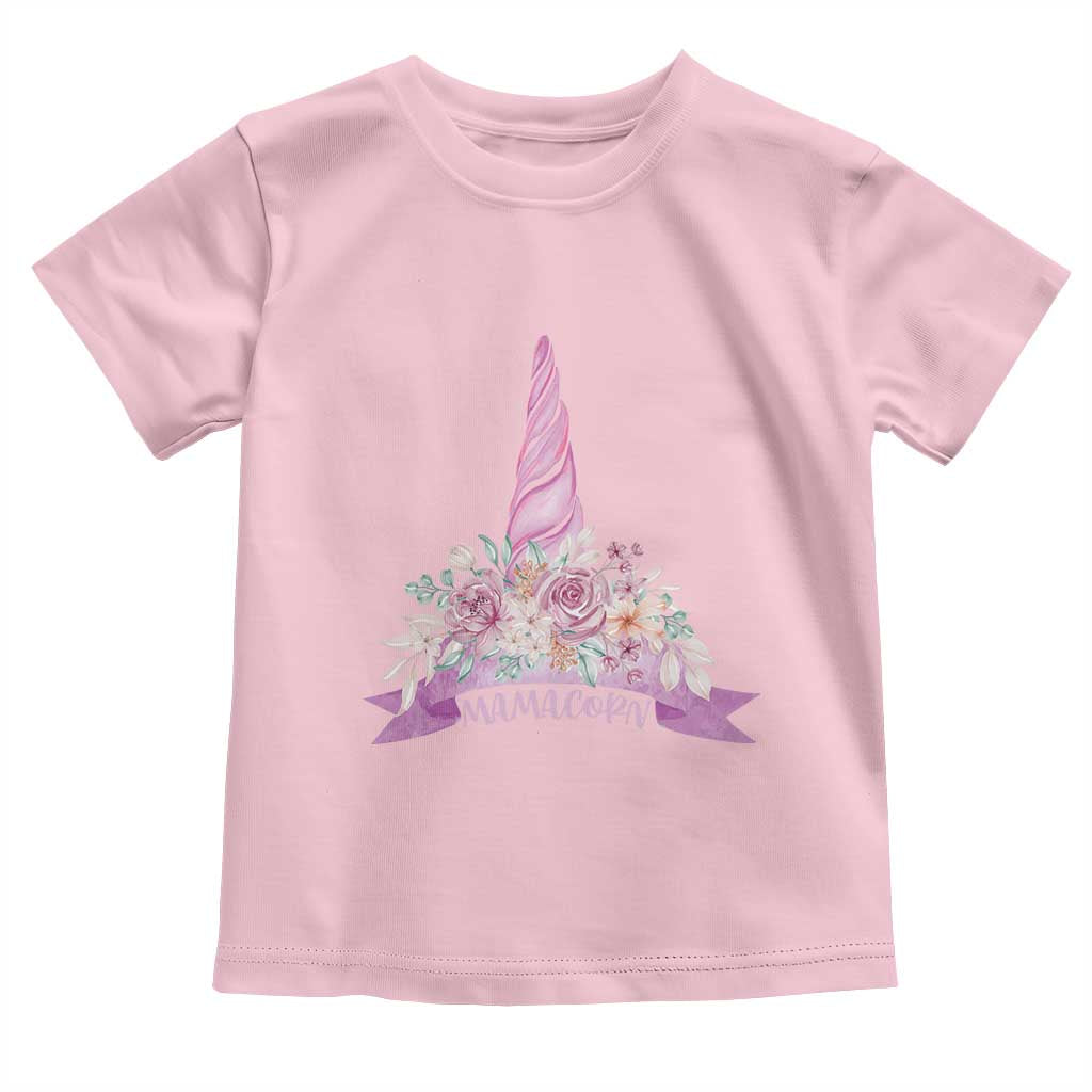 Cute Mamacorn Mother's Day Toddler T Shirt