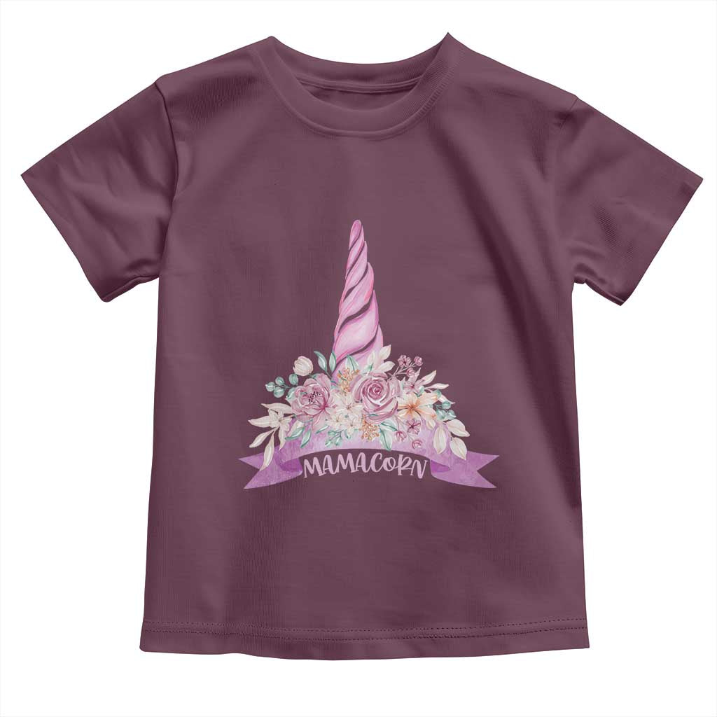 Cute Mamacorn Mother's Day Toddler T Shirt