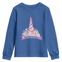 Cute Mamacorn Mother's Day Youth Sweatshirt