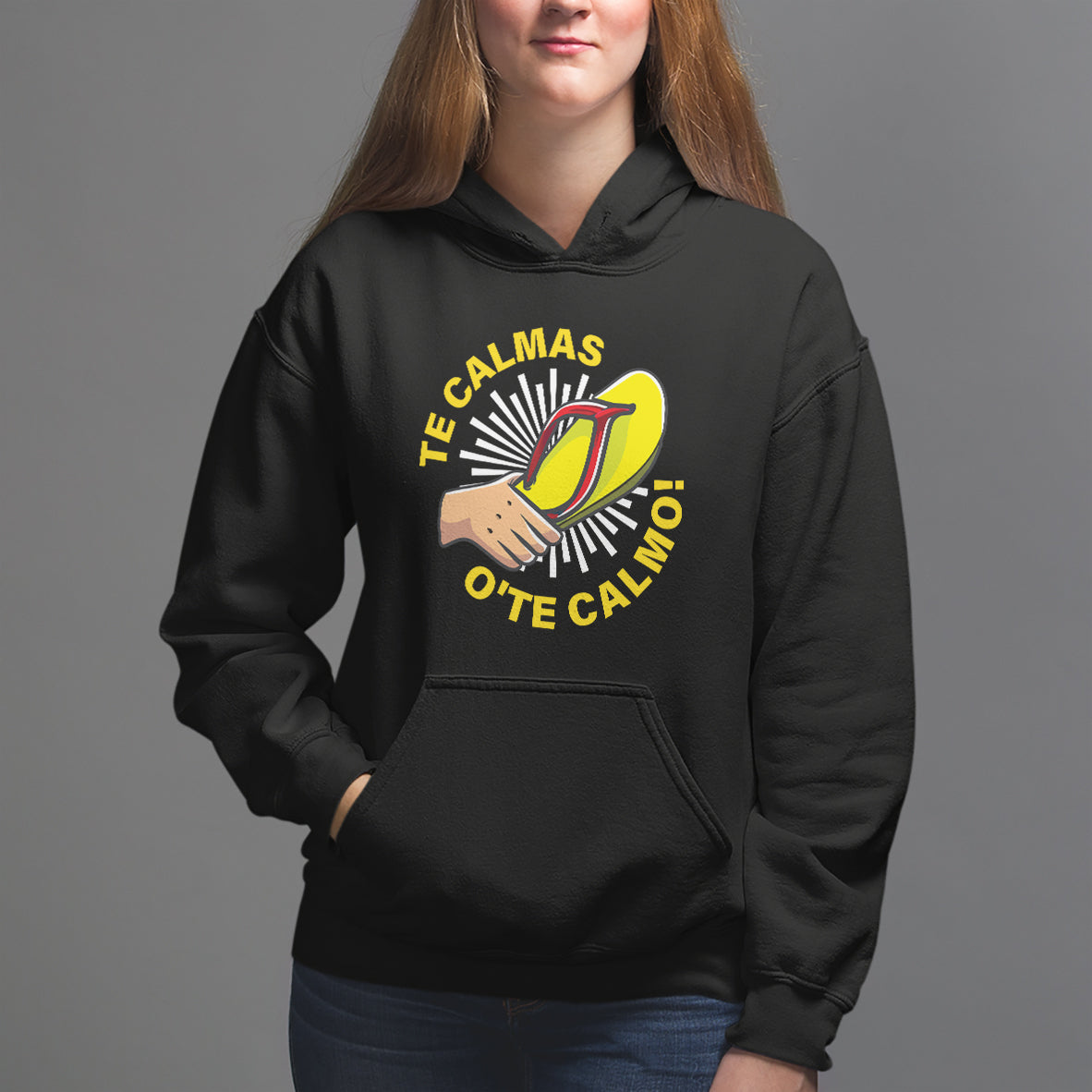 Mexico Mother's Day Hoodie Funny Mom Te Calmas O Te Calmo - Wonder Print Shop