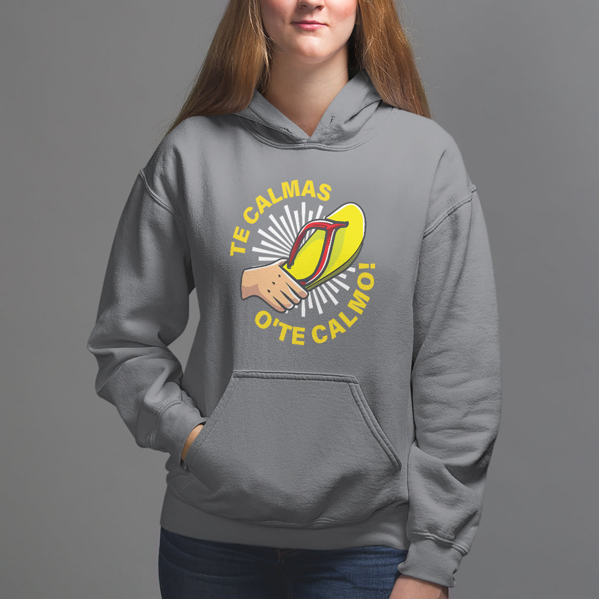 Mexico Mother's Day Hoodie Funny Mom Te Calmas O Te Calmo - Wonder Print Shop