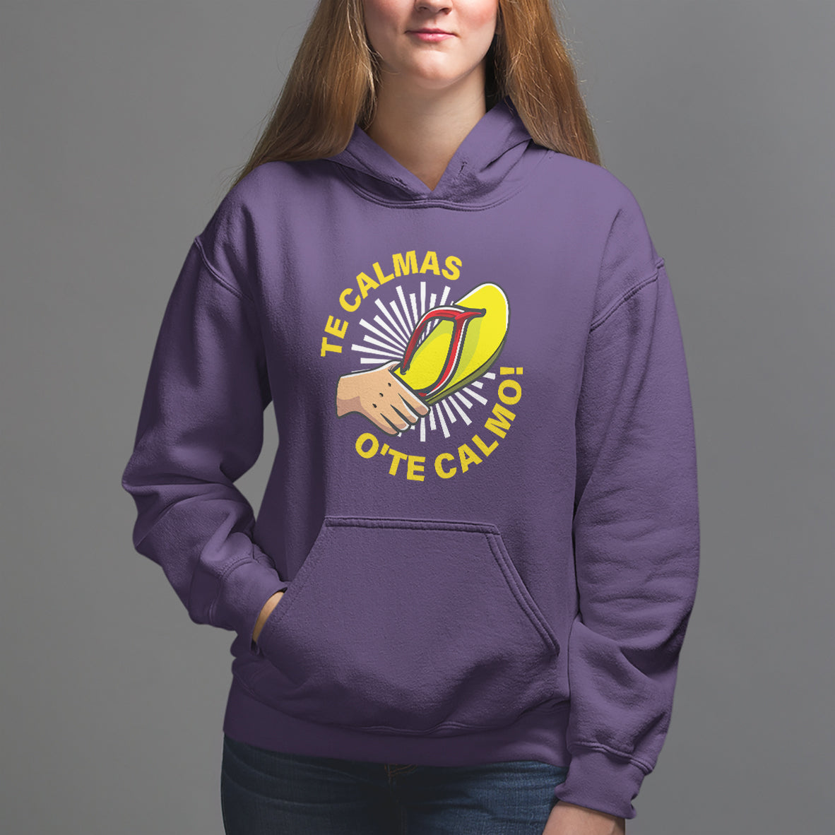 Mexico Mother's Day Hoodie Funny Mom Te Calmas O Te Calmo - Wonder Print Shop