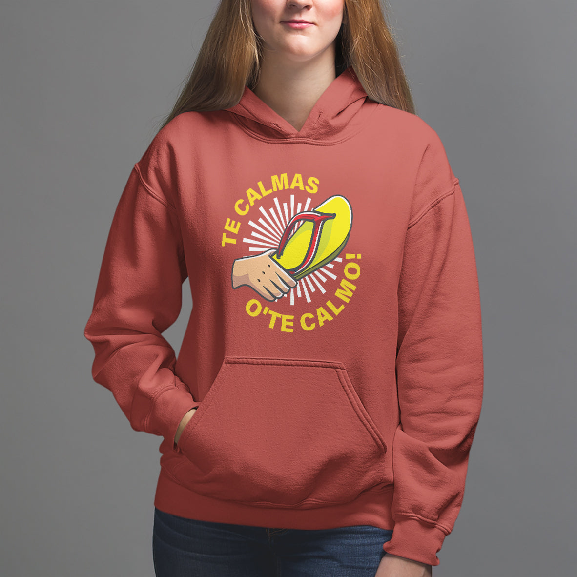 Mexico Mother's Day Hoodie Funny Mom Te Calmas O Te Calmo - Wonder Print Shop