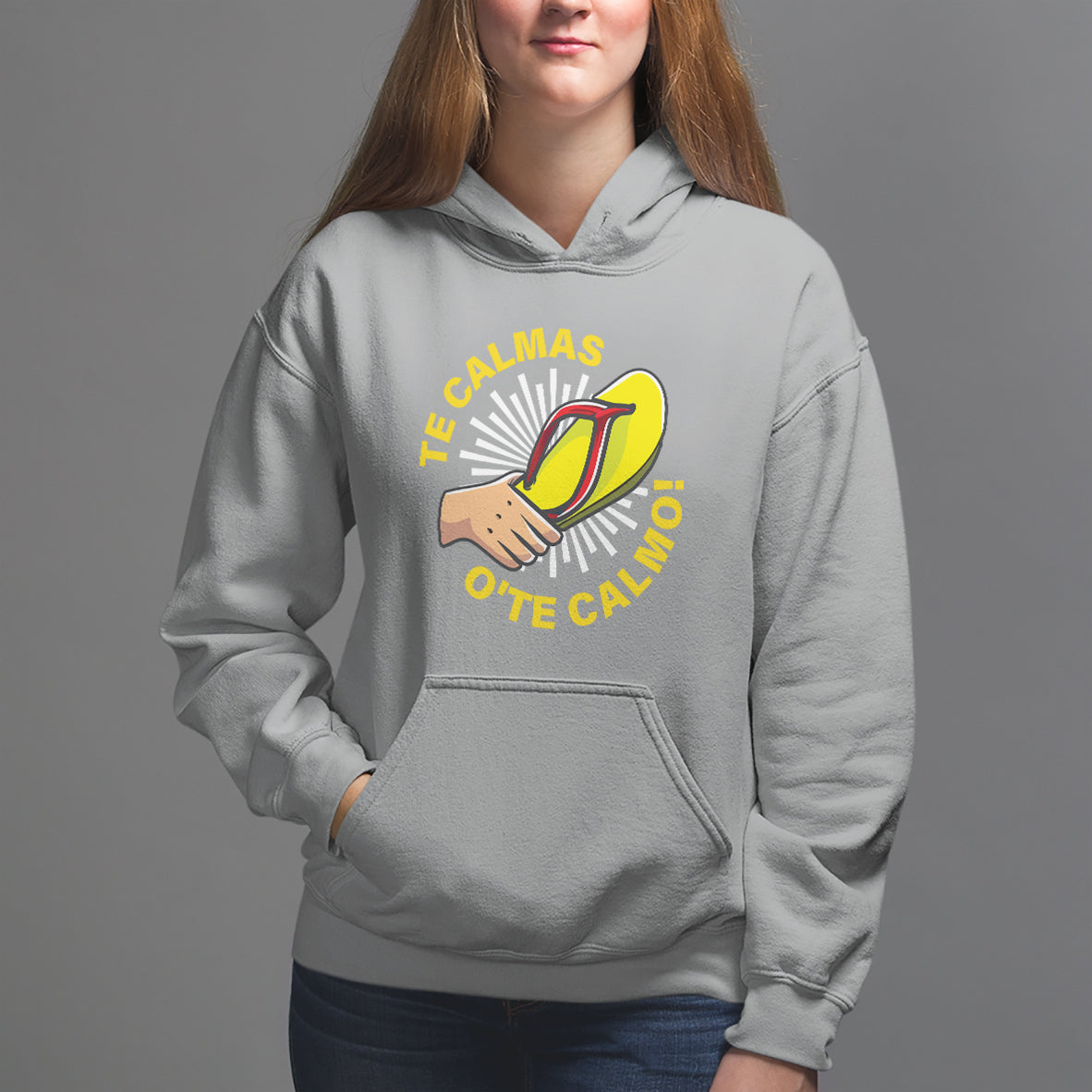 Mexico Mother's Day Hoodie Funny Mom Te Calmas O Te Calmo - Wonder Print Shop