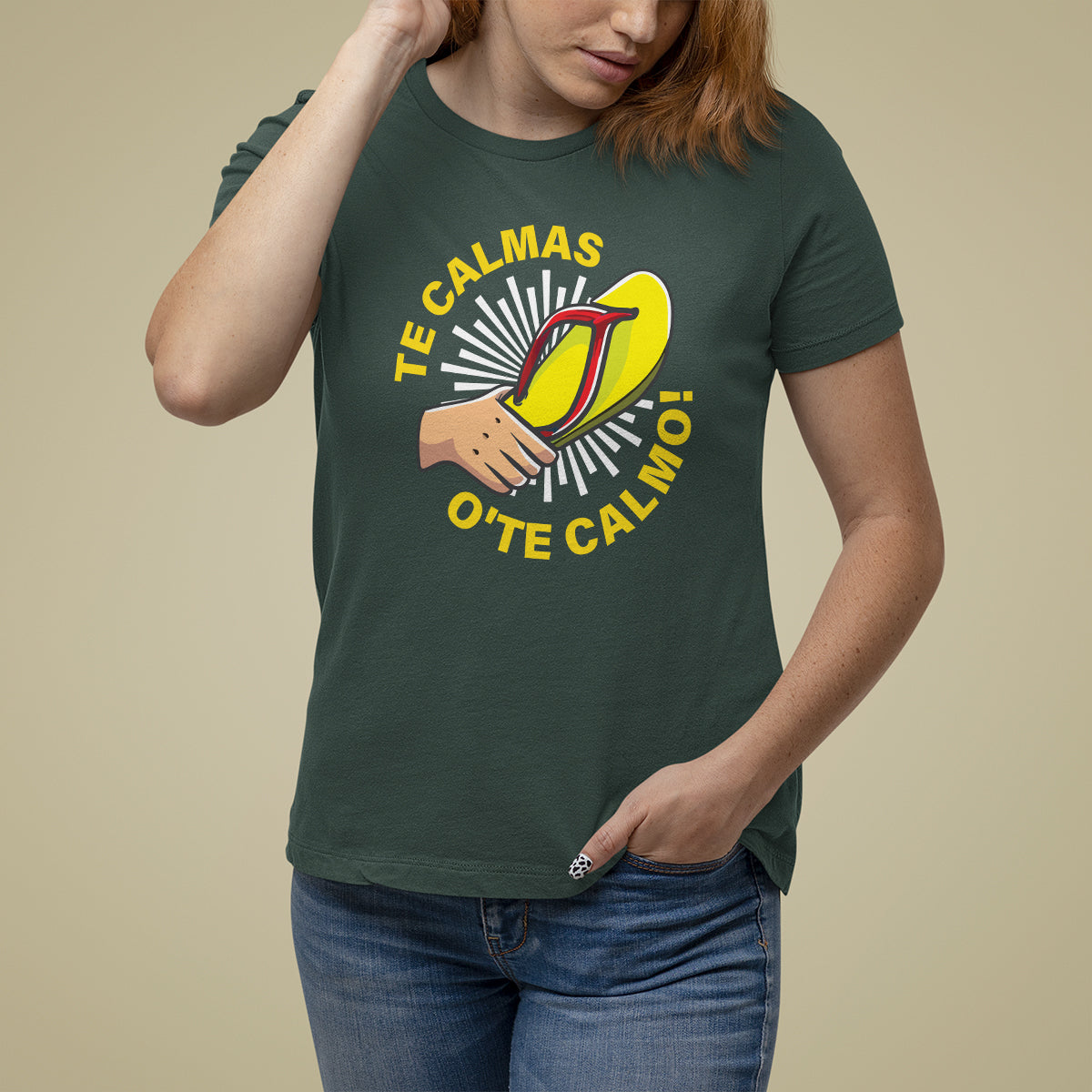 Mexico Mother's Day T Shirt For Women Funny Mom Te Calmas O Te Calmo - Wonder Print Shop