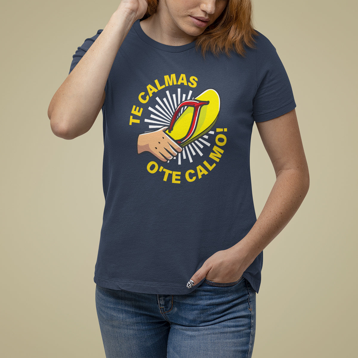 Mexico Mother's Day T Shirt For Women Funny Mom Te Calmas O Te Calmo - Wonder Print Shop