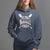 Baseball Mom Hoodie I'm Not Yelling This is My Baseball Nana Voice - Wonder Print Shop