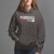 Baseball Mom Hoodie I'm Not Yelling This is My Baseball Nana Voice - Wonder Print Shop