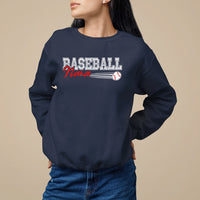 Baseball Mom Sweatshirt I'm Not Yelling This is My Baseball Nana Voice - Wonder Print Shop