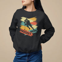 Hockey Mom Sweatshirt Mother's Day Mama Of Hockey Player - Wonder Print Shop