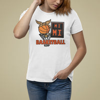 Basketball Mimi Bandana Leopard Mother's Day T Shirt For Women - Wonder Print Shop