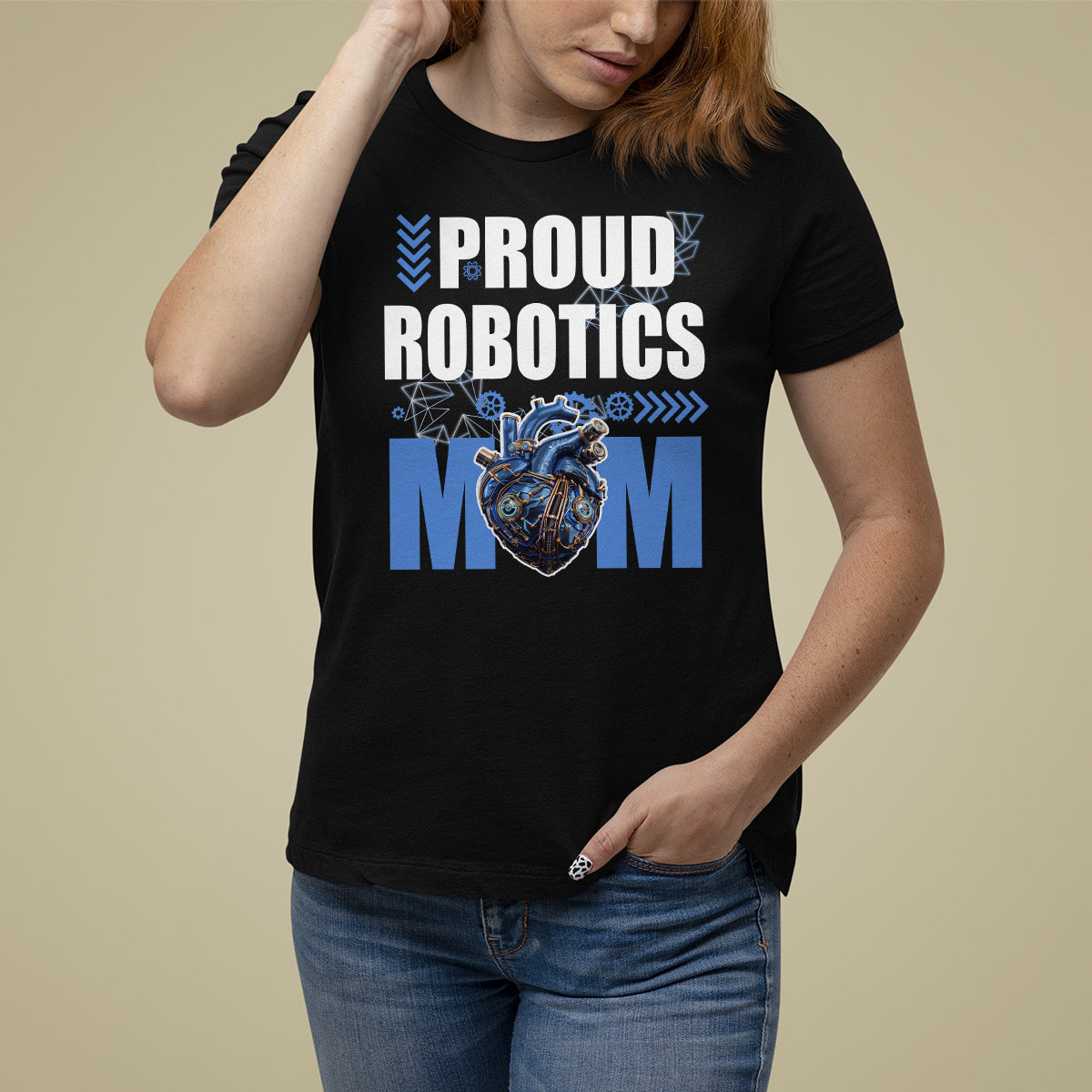 Proud Robotics Mom Robot Lover Mother's Day T Shirt For Women - Wonder Print Shop