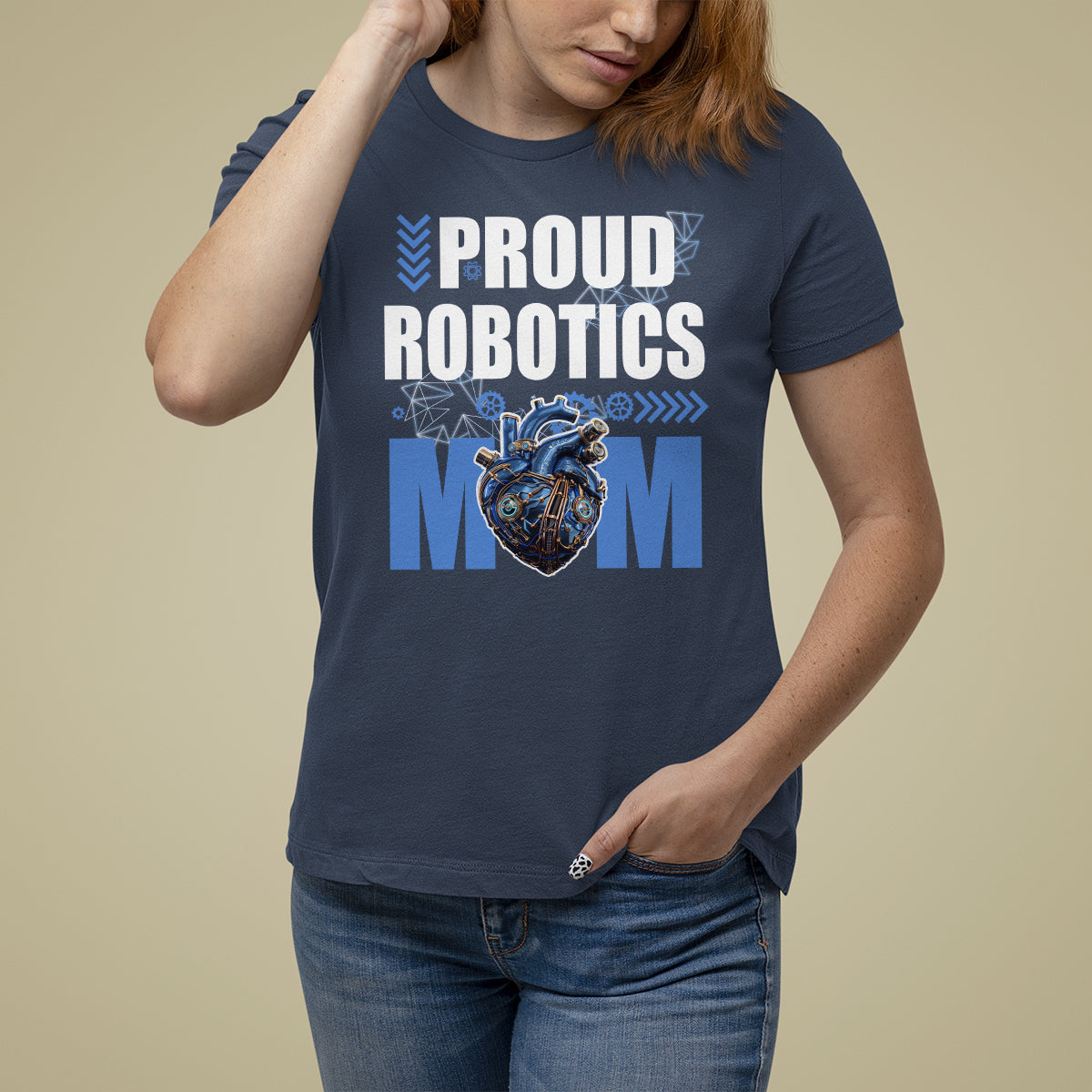 Proud Robotics Mom Robot Lover Mother's Day T Shirt For Women - Wonder Print Shop