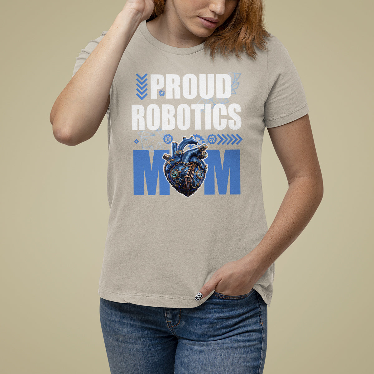 Proud Robotics Mom Robot Lover Mother's Day T Shirt For Women - Wonder Print Shop