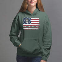 Mother's Day Hoodie U.S Army Mom American Flag Veteran - Wonder Print Shop