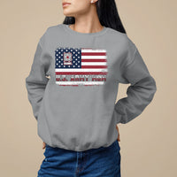 Mother's Day Sweatshirt U.S Army Mom American Flag Veteran - Wonder Print Shop