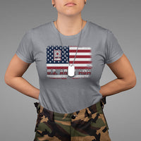 Mother's Day T Shirt U.S Army Mom American Flag Veteran - Wonder Print Shop