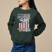 My Favorite Nurse Calls Me Mom Mother's Day Sweatshirt - Wonder Print Shop
