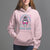 Mother's Day Hoodie Overstimulated Moms Club Funny Skeleton - Wonder Print Shop
