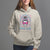 Mother's Day Hoodie Overstimulated Moms Club Funny Skeleton - Wonder Print Shop