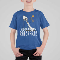 Funny Checkmate Chess Basketball Player T Shirt For Kid - Wonder Print Shop