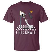 Funny Checkmate Chess Basketball Player T Shirt - Wonder Print Shop