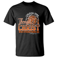 Christian Basketball Player T Shirt I Can Do All Things Through Christ Who Strengthens Me - Wonder Print Shop