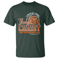 Christian Basketball Player T Shirt I Can Do All Things Through Christ Who Strengthens Me - Wonder Print Shop