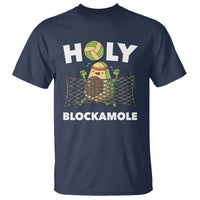 Funny Volleyball T Shirt Holy Blockamole Cute Avocado - Wonder Print Shop