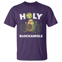 Funny Volleyball T Shirt Holy Blockamole Cute Avocado - Wonder Print Shop