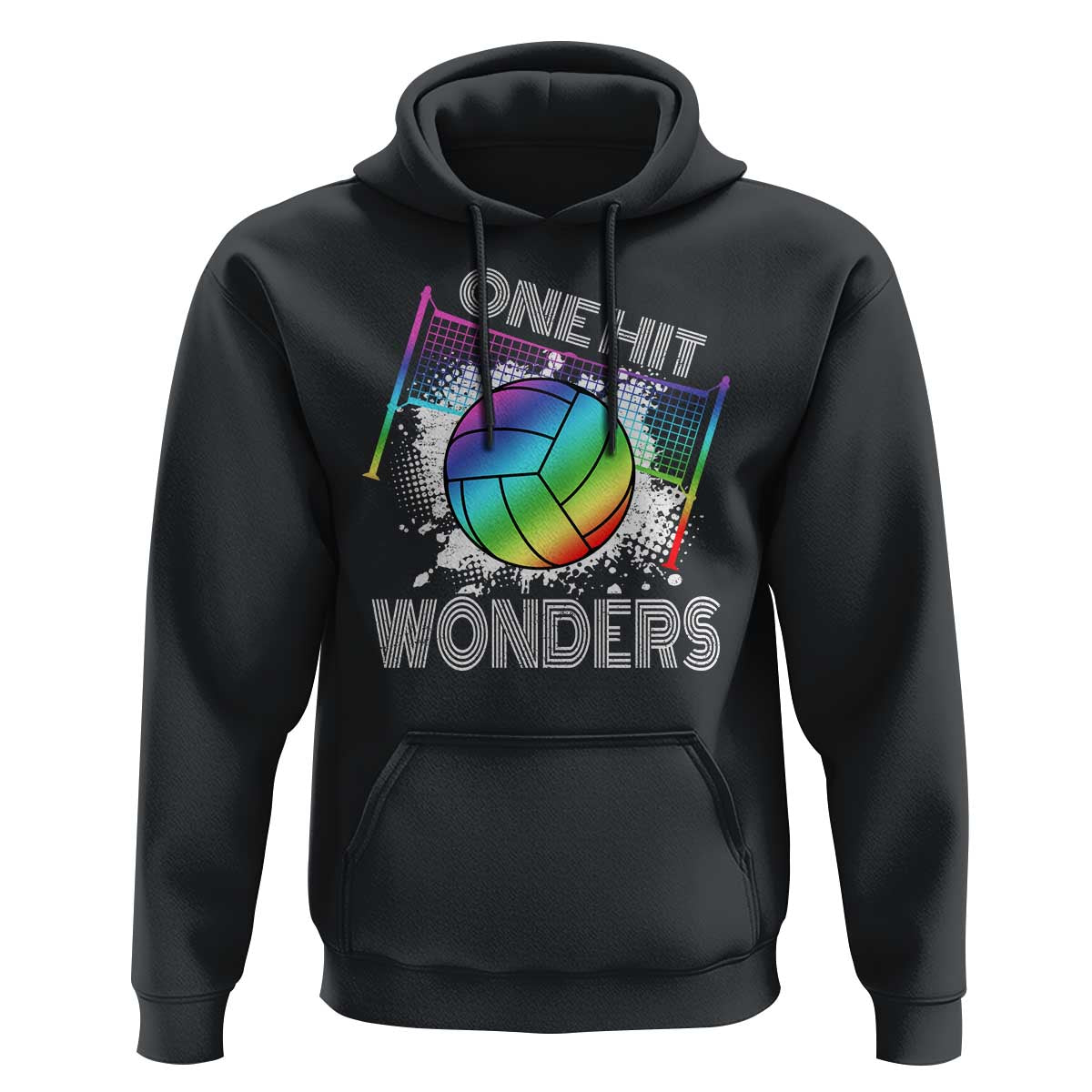 Volleyball One Hit Wonders Hoodie - Wonder Print Shop