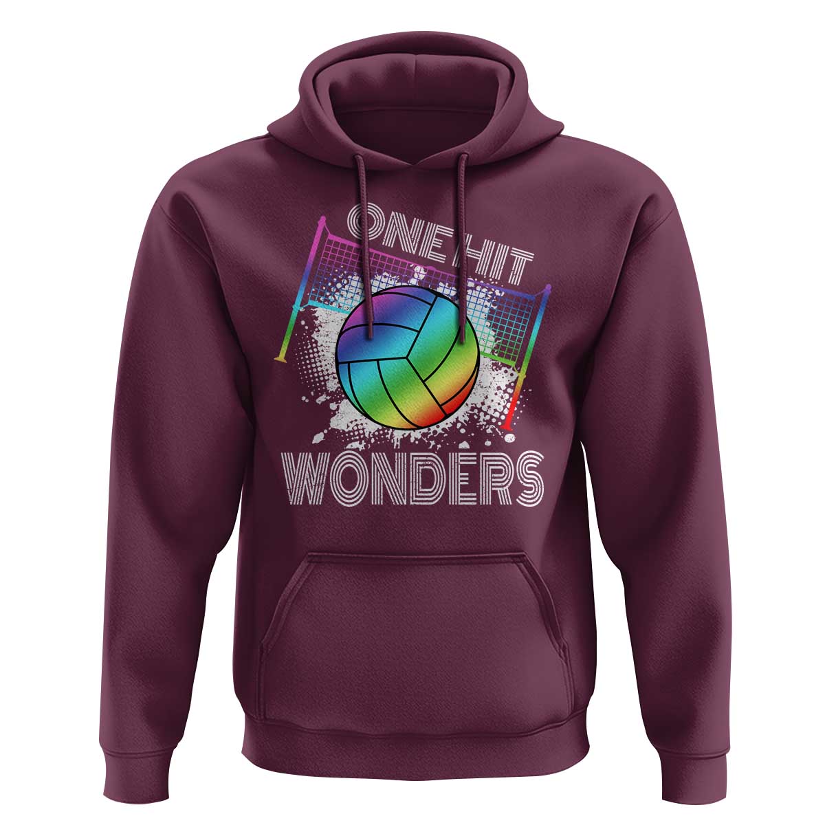 Volleyball One Hit Wonders Hoodie - Wonder Print Shop