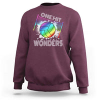 Volleyball One Hit Wonders Sweatshirt - Wonder Print Shop
