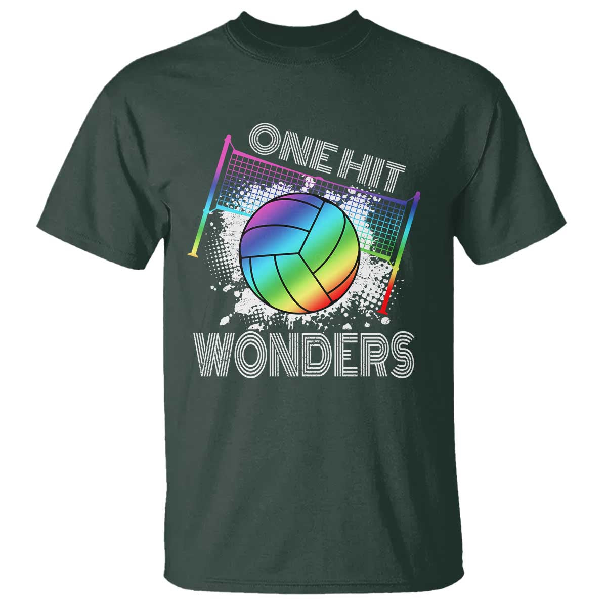 Volleyball One Hit Wonders T Shirt - Wonder Print Shop