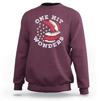 US Volleyball Sweatshirt One Hit Wonders American Flag Sport Lover - Wonder Print Shop