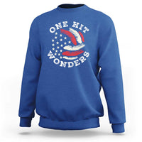 US Volleyball Sweatshirt One Hit Wonders American Flag Sport Lover - Wonder Print Shop