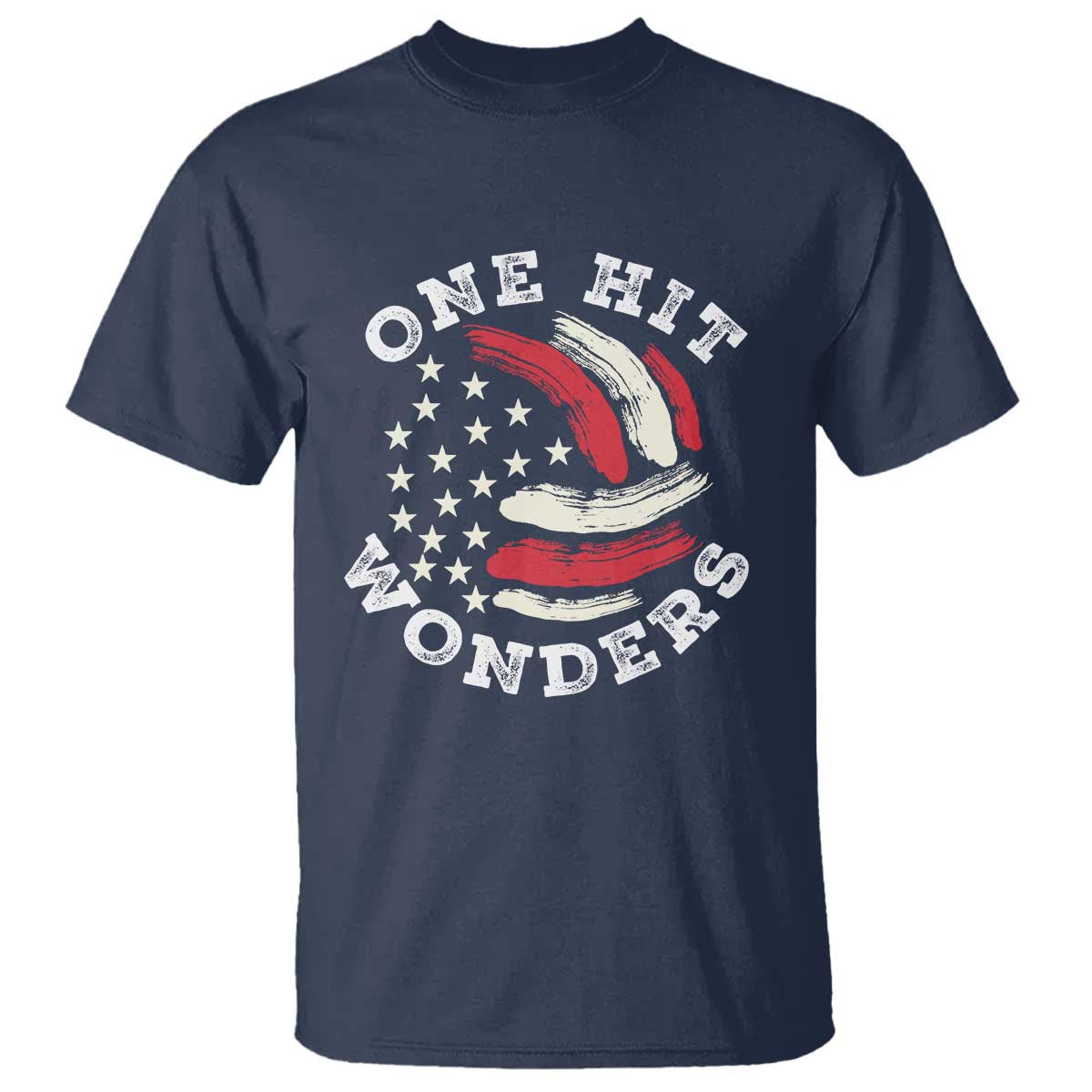 US Volleyball T Shirt One Hit Wonders American Flag Sport Lover - Wonder Print Shop