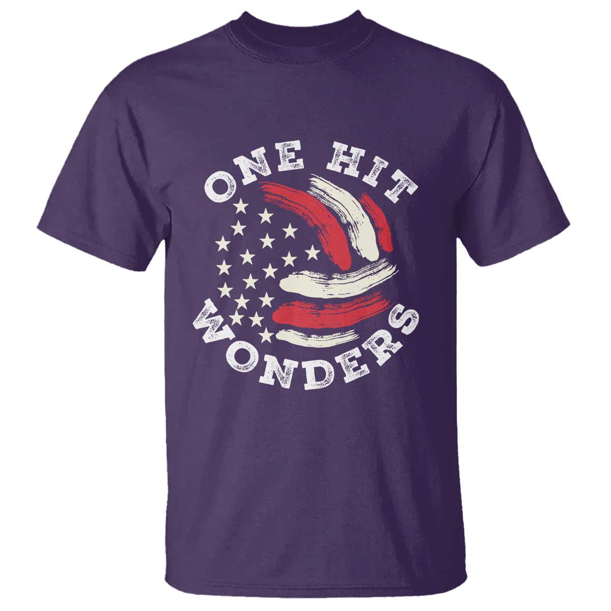 US Volleyball T Shirt One Hit Wonders American Flag Sport Lover - Wonder Print Shop