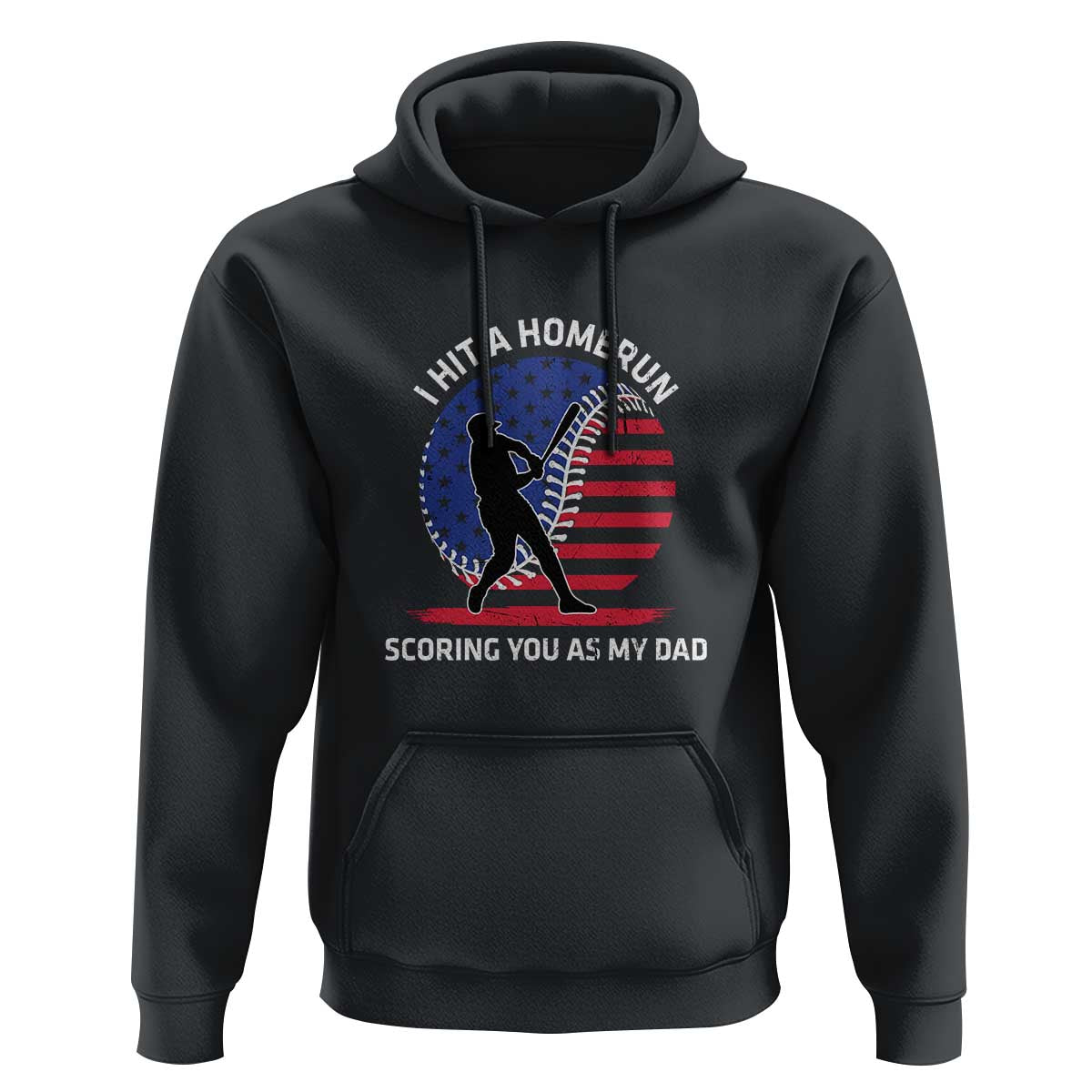 Funny Baseball Hoodie I Hit A Homerun Scoring You As My Dad - Wonder Print Shop