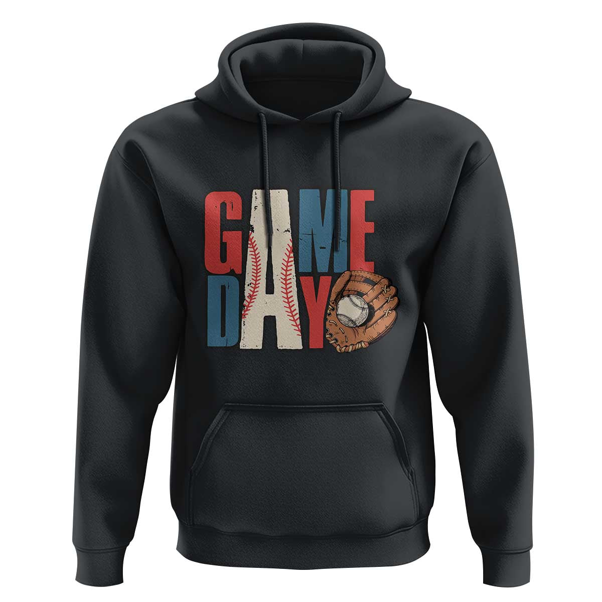 Baseball Game Day Hoodie - Wonder Print Shop