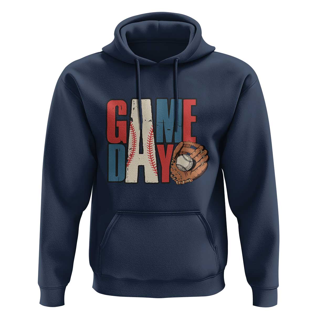 Baseball Game Day Hoodie - Wonder Print Shop