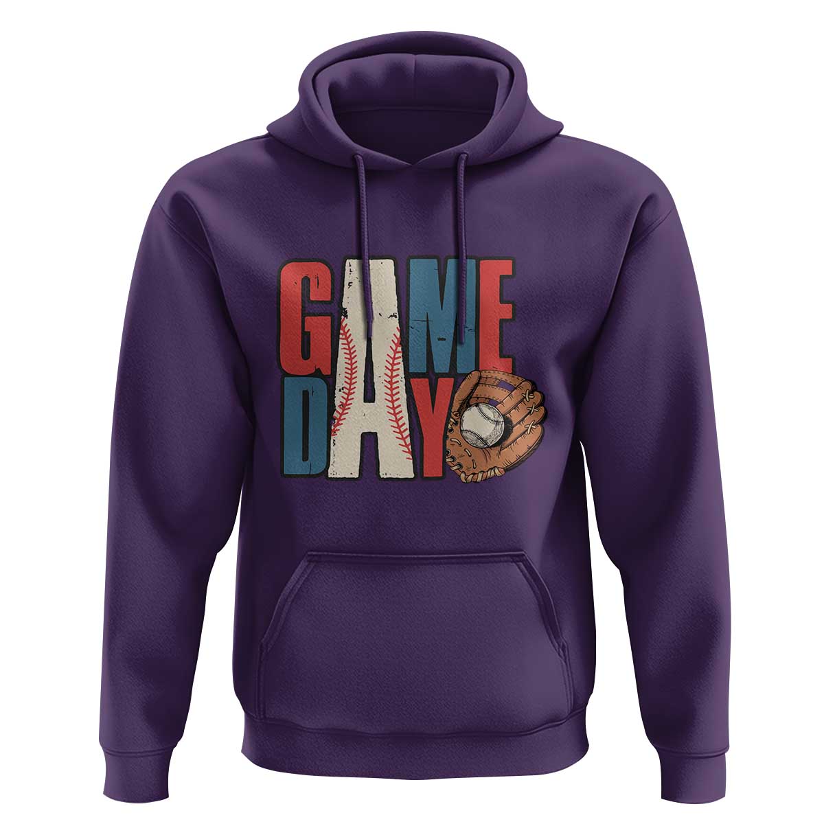 Baseball Game Day Hoodie - Wonder Print Shop