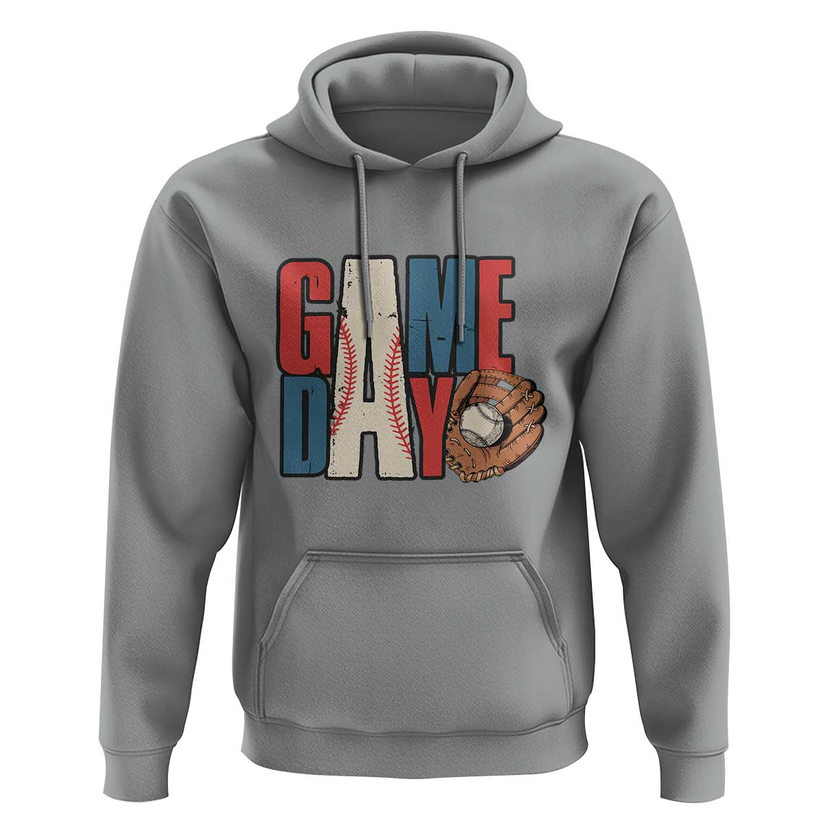 Baseball Game Day Hoodie - Wonder Print Shop